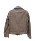 Cinquanta (チンクアンタ) ラムレザーダブルジャケット ブラウン サイズ:38：19000円