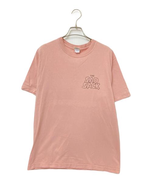 BUZZ RICKSON'S（バズリクソンズ）BUZZ RICKSON'S (バズリクソンズ) THE SAD SUCKS プリントTシャツ ピンク サイズ:Sの古着・服飾アイテム