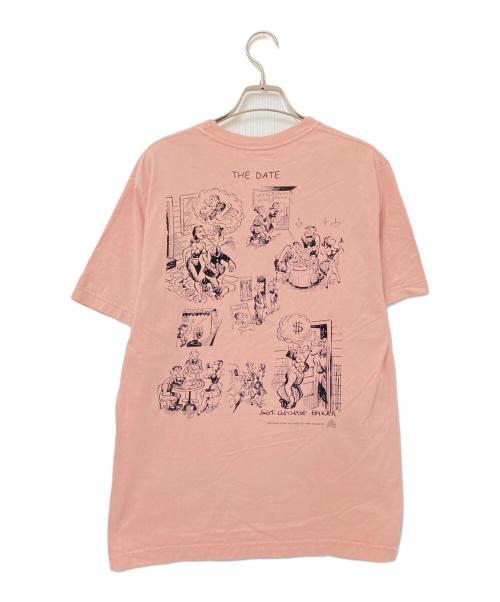 BUZZ RICKSON'S（バズリクソンズ）BUZZ RICKSON'S (バズリクソンズ) THE SAD SUCKS プリントTシャツ ピンク サイズ:Sの古着・服飾アイテム