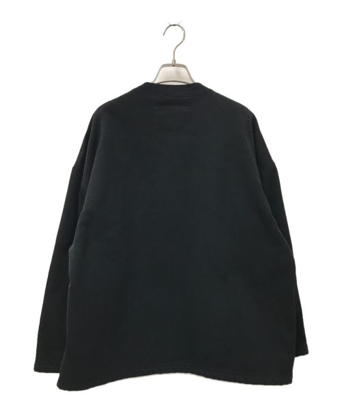 N.HOOLYWOOD（エヌ ハリウッド）N.HOOLYWOOD (エヌ ハリウッド) CREWNECK LONG SLEEVE ブラック サイズ:36の古着・服飾アイテム