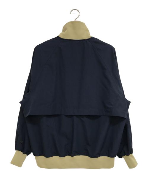 DAIWA PIER39（ダイワ ピア39）DAIWA PIER39 (ダイワ ピア39) TECH HALFZIP STAND JACKET ネイビー×ベージュ サイズ:Sの古着・服飾アイテム