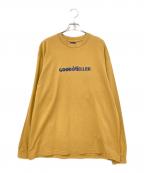 good hellerグッドヘラー）の古着「GH COMPANY LOGO L/S TSHIRT」｜オレンジ