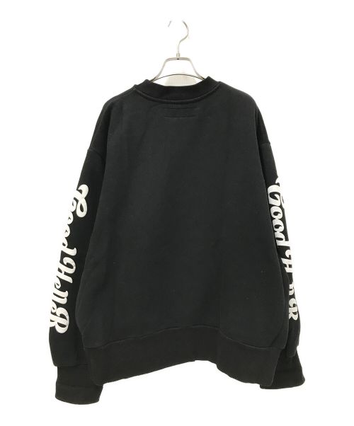 good heller（グッドヘラー）good heller (グッドヘラー) カンガルーポケットスウェット ブラック サイズ:XLの古着・服飾アイテム