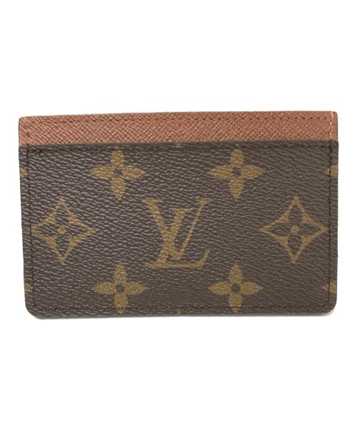 LOUIS VUITTON（ルイ ヴィトン）LOUIS VUITTON (ルイ ヴィトン) カードケース ポルト カルト・サーンプル ブラウン サイズ:下記参照の古着・服飾アイテム