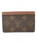 LOUIS VUITTON (ルイ ヴィトン) カードケース ポルト カルト・サーンプル ブラウン サイズ:下記参照：26000円