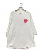 Americana×L'appartementアメリカーナ×アパルトモン）の古着「Print Raglan T-sh」｜ホワイト