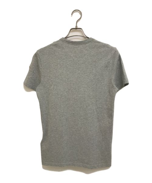 MONCLER（モンクレール）MONCLER (モンクレール) プリントTシャツ グレー サイズ:Sの古着・服飾アイテム