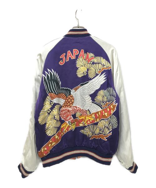 テーラー東洋（テーラートウヨウ）テーラー東洋 (テーラートウヨウ) SOUVENIR JACKET パープル×オレンジ サイズ:小の古着・服飾アイテム