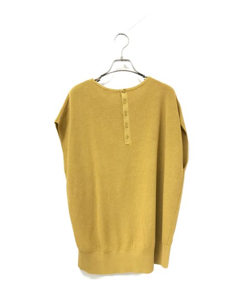 23区（ニジュウサンク）23区 (ニジュウサンク) ニットベスト イエロー サイズ:44 未使用品の古着・服飾アイテム