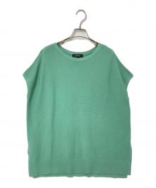 UNTITLED（アンタイトル）の古着「洗えるニットベスト」｜グリーン