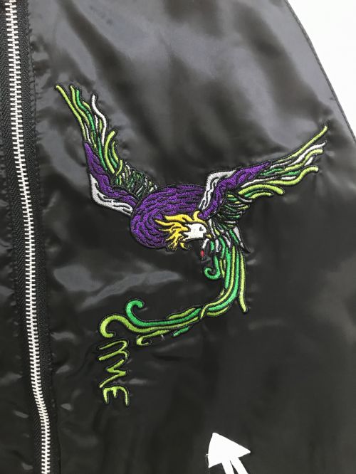CUNE（キューン）CUNE (キューン) 虎パンダスカジャン ブラック サイズ:1の古着・服飾アイテム