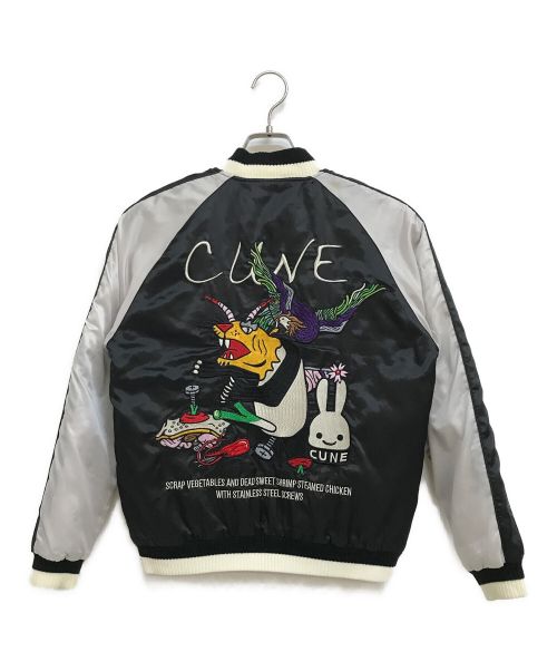 CUNE（キューン）CUNE (キューン) 虎パンダスカジャン ブラック サイズ:1の古着・服飾アイテム
