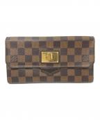 LOUIS VUITTONルイ ヴィトン）の古着「長財布」｜ブラウン
