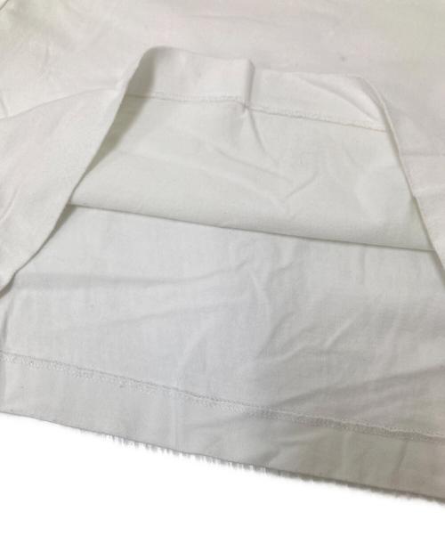 tricot COMME des GARCONS（トリココムデギャルソン）tricot COMME des GARCONS (トリココムデギャルソン) 丸襟ギャザーポロシャツ ホワイト サイズ:下記参照の古着・服飾アイテム