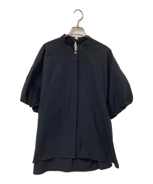 HEREIAM（ヘレイアム）HEREIAM (ヘレイアム) ナイロンブラウス ブラック サイズ:Fの古着・服飾アイテム