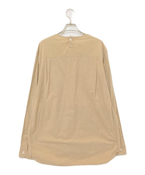 STEVEN ALAN（スティーブンアラン）STEVEN ALAN (スティーブンアラン) AZM BIG/GZ P/OVER/シャツ ベージュ サイズ:Mの古着・服飾アイテム