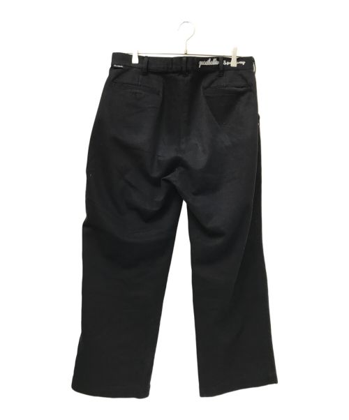 good heller（グッドヘラー）good heller (グッドヘラー) ONE TUCK WIDE STRAIGHT WORK PANTS ブラック サイズ:Lの古着・服飾アイテム