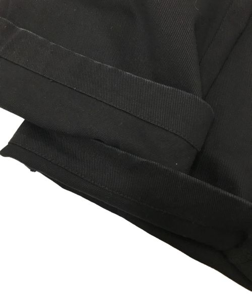 good heller（グッドヘラー）good heller (グッドヘラー) ONE TUCK WIDE STRAIGHT WORK PANTS ブラック サイズ:Lの古着・服飾アイテム