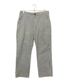 STEVEN ALAN（スティーブンアラン）の古着「9oz HICKORY 70s STRAIGHT-J/パンツ」｜ネイビー