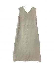 ships.me（シップスミー）の古着「前後2way ジャンスカ ワンピース」｜ベージュ