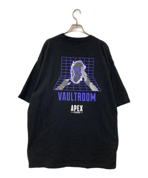 vault room（ボルトルーム）vault room (ボルトルーム) APEXコラボTシャツ ブラック サイズ:XLの古着・服飾アイテム