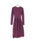 CELFORD (セルフォード) プリーツホールガーメントワンピース パープル サイズ:36：5000円