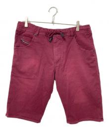 DIESEL（ディーゼル）の古着「ショートパンツ」｜レッド