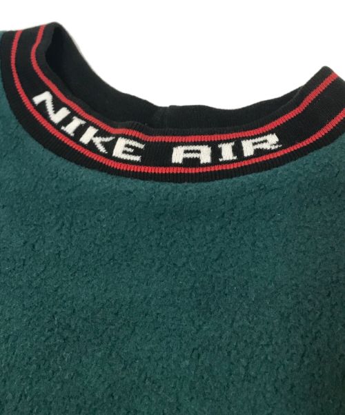 NIKE（ナイキ）NIKE (ナイキ) フリーススウェット グリーン×ブラック サイズ:XLの古着・服飾アイテム