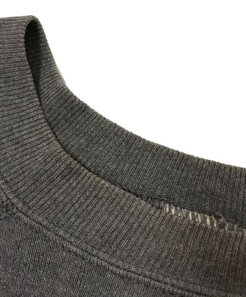 pannill（パニール）pannill (パニール) 80's ラグランスウェット グレー サイズ:Lの古着・服飾アイテム