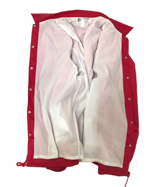 good heller（グッドヘラー）good heller (グッドヘラー) UCHIYAMA AMERICAN LOGO COACH JACKET レッド サイズ:XLの古着・服飾アイテム