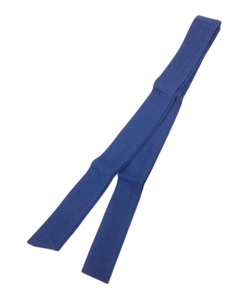 23区（ニジュウサンク）23区 (ニジュウサンク) リネンノースリーブワンピース ブルー サイズ:44の古着・服飾アイテム