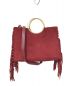 Kate Spade (ケイトスペード) 2WAYフリンジバッグ レッド サイズ:下記参照：4000円