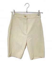 CLANE（クラネ）の古着「RIB STRIPE BIKER SHORTS」｜ベージュ