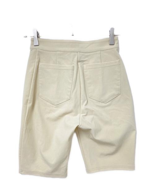 CLANE（クラネ）CLANE (クラネ) RIB STRIPE BIKER SHORTS ベージュ サイズ:1の古着・服飾アイテム