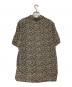 Saint Laurent Paris (サンローランパリ) シルクレオパードシャツ ブラウン サイズ:39：18000円