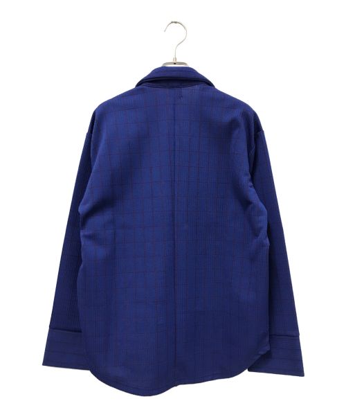 6(ROKU) BEAUTY&YOUTH（ロク ビューティーアンドユース）6(ROKU) BEAUTY&YOUTH (ロク ビューティーアンドユース) CHECK CUTSEW SHIRT ブルー サイズ:下記参照の古着・服飾アイテム