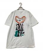 maf sanaマフ サナ）の古着「Salvador DaliプリントTシャツ」｜ホワイト