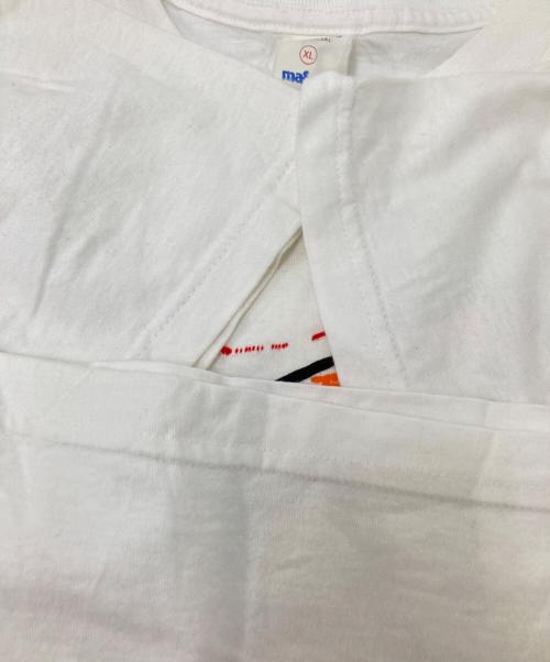 maf sana（マフ サナ）maf sana (マフ サナ) Salvador DaliプリントTシャツ ホワイト サイズ:XLの古着・服飾アイテム