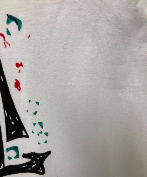 maf sana（マフ サナ）maf sana (マフ サナ) Salvador DaliプリントTシャツ ホワイト サイズ:XLの古着・服飾アイテム