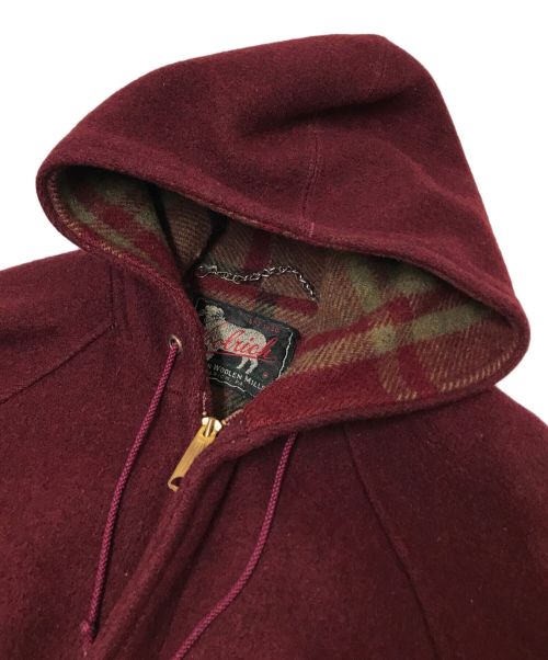 WOOLRICH（ウールリッチ）WOOLRICH (ウールリッチ) フーデッドコート レッド サイズ:下記参照の古着・服飾アイテム