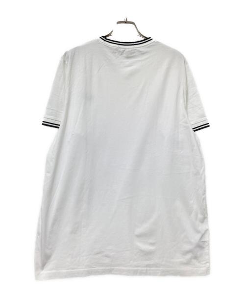 FRED PERRY（フレッドペリー）FRED PERRY (フレッドペリー) Twin Tipped T-Shirt ホワイト サイズ:Lの古着・服飾アイテム