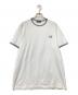 FRED PERRY（フレッドペリー）の古着「Twin Tipped T-Shirt」｜ホワイト