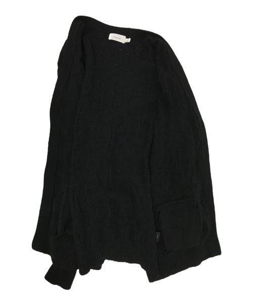 COACH（コーチ）COACH (コーチ) シグネチャーニットカーディガン ブラック サイズ:Mの古着・服飾アイテム