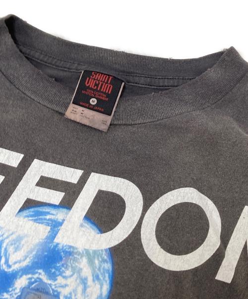 SAINT MICHAEL（セントマイケル）SAINT MICHAEL (セントマイケル) FD SS TEE FREEDOM グレー サイズ:Mの古着・服飾アイテム