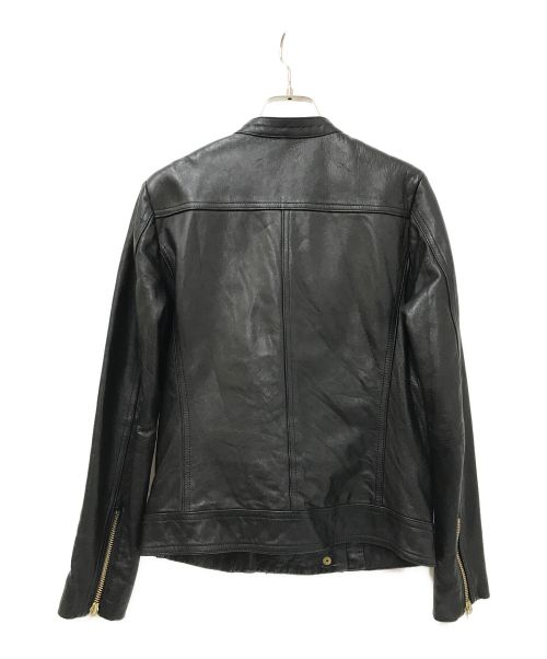 Noble（ノーブル）Noble (ノーブル) ダブルライダースジャケット ブラック サイズ:36の古着・服飾アイテム