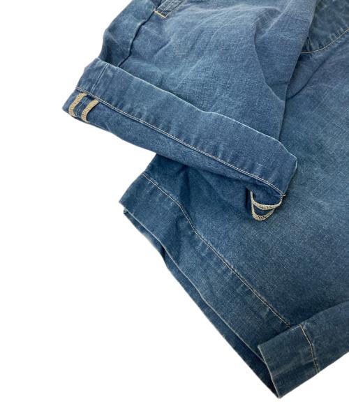 RRL（ダブルアールエル）RRL (ダブルアールエル) ショートパンツINDIGO DYE OFFICERS CHINO SHORTS インディゴ サイズ:W32の古着・服飾アイテム