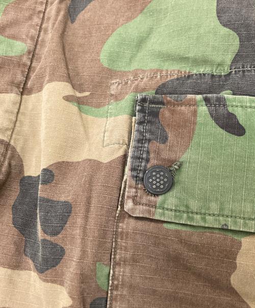 RRL（ダブルアールエル）RRL (ダブルアールエル) SH-CARGO COTTON RIPSTOP ブラウン×グリーン サイズ:W31の古着・服飾アイテム