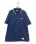 NEIGHBORHOOD（ネイバーフッド）の古着「PIQUE LINE POLOSHIRT SS」｜ネイビー