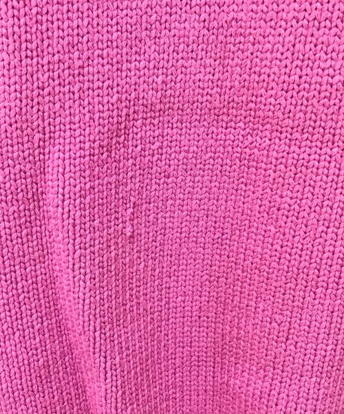 Ron Herman（ロンハーマン）Ron Herman (ロンハーマン) Cotton Nylon Crew Neck Knit Pullover ショッキングピンク サイズ:XSの古着・服飾アイテム