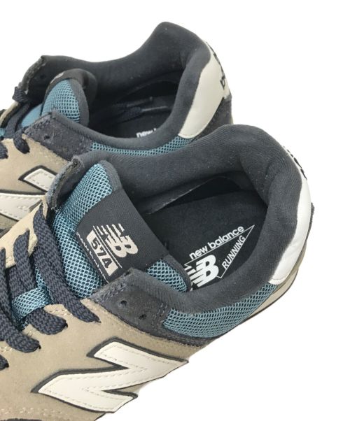 NEW BALANCE（ニューバランス）NEW BALANCE (ニューバランス) コラボローカットスニーカー ネイビー×ブルー サイズ:27.0㎝の古着・服飾アイテム